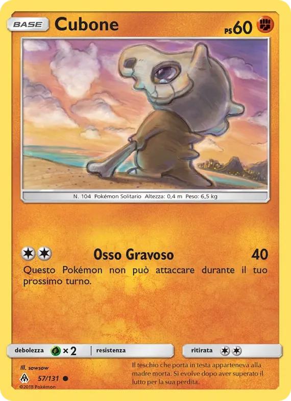 Cubone 57 – Apocalisse Di Luce
