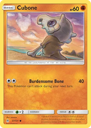 Cubone #57 – Forbidden Light