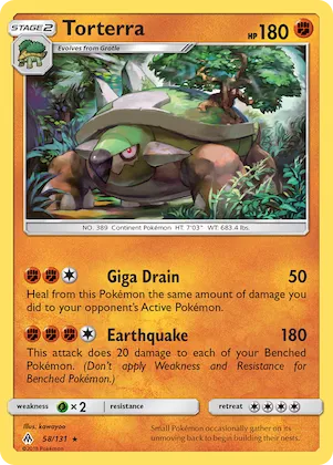 Torterra #58 – Forbidden Light