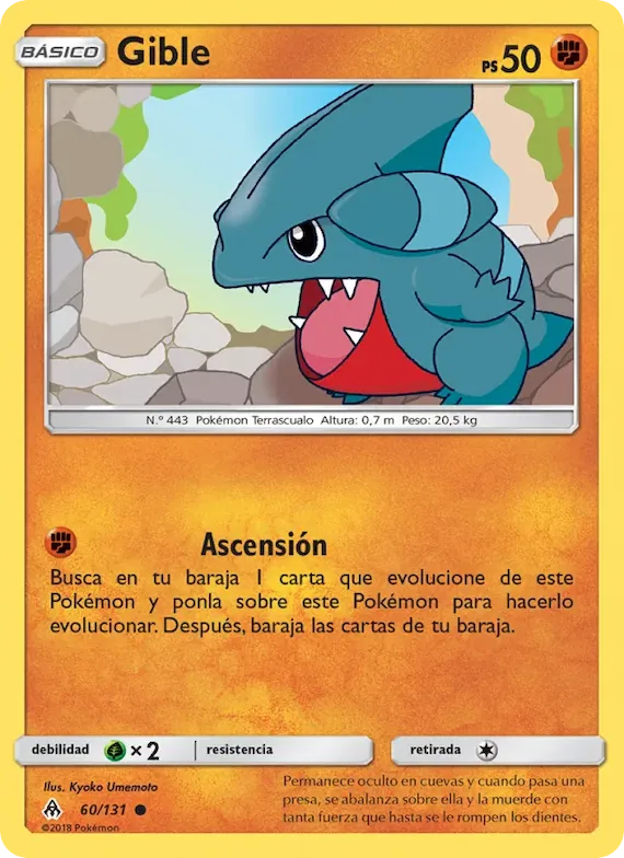 Gible 60 – Luz Prohibida