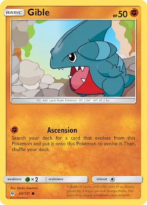 Gible #60 – Forbidden Light