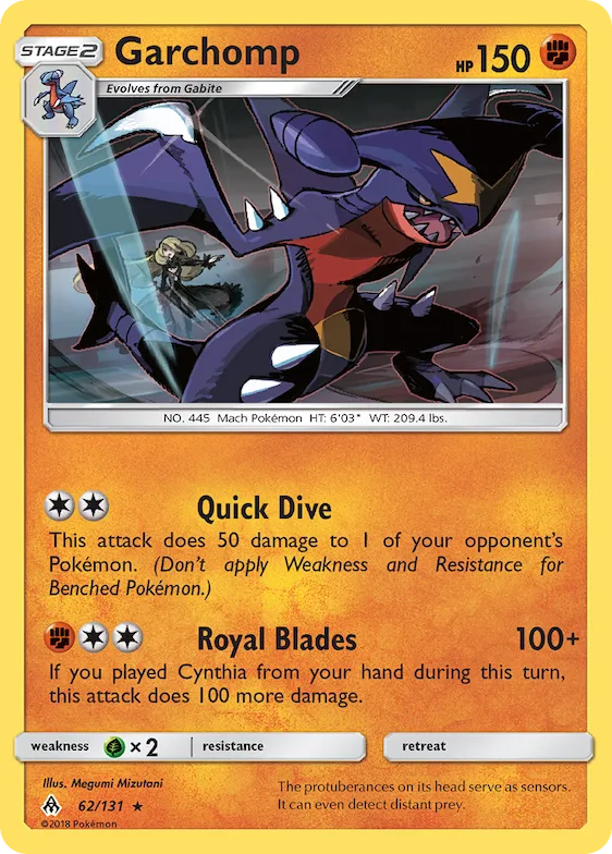 Garchomp #62 – Forbidden Light
