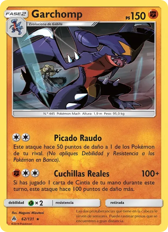 Garchomp 62 – Luz Prohibida