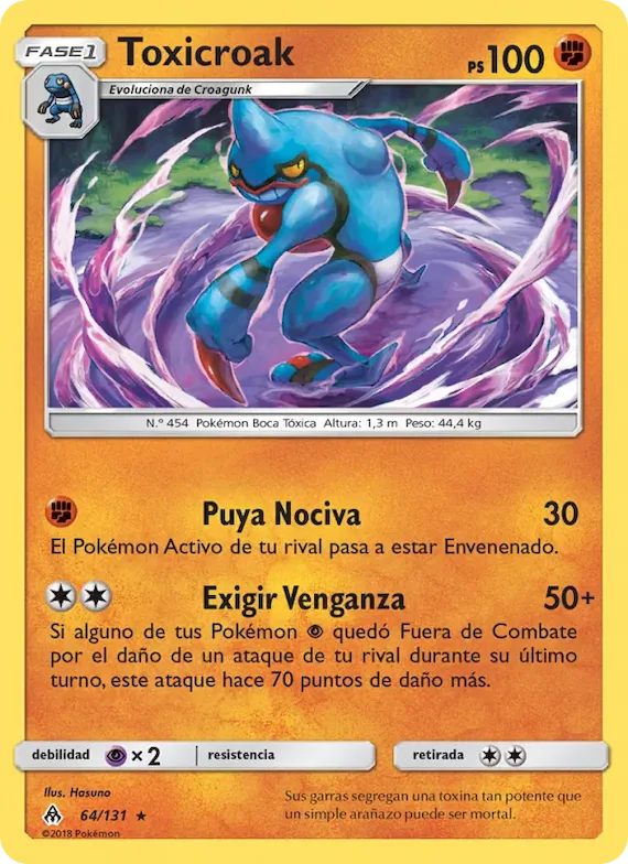 Toxicroak 64 – Luz Prohibida