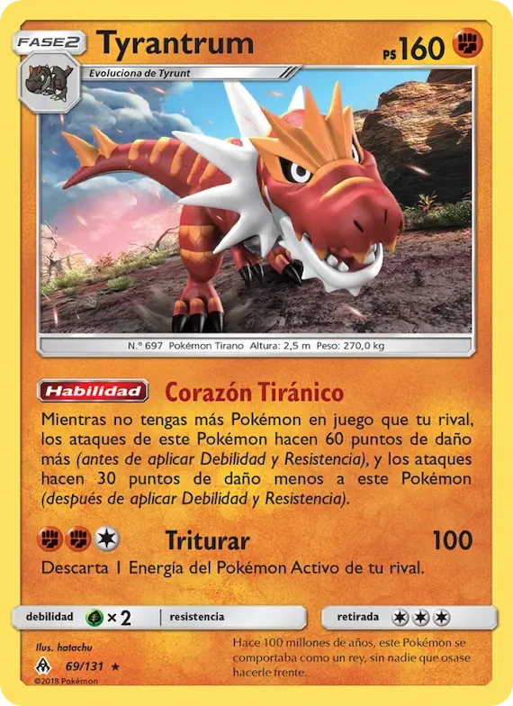 Tyrantrum 69 – Luz Prohibida