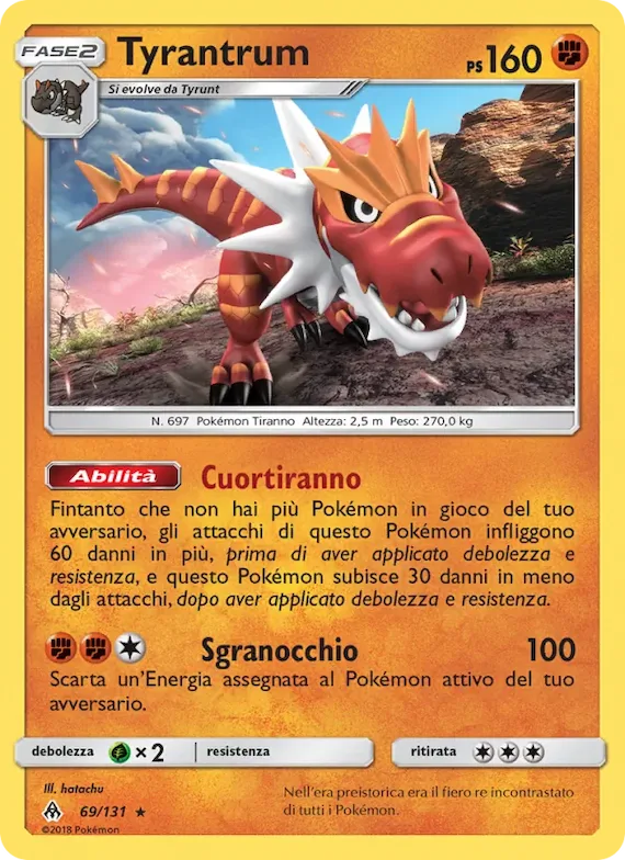 Tyrantrum 69 – Apocalisse Di Luce