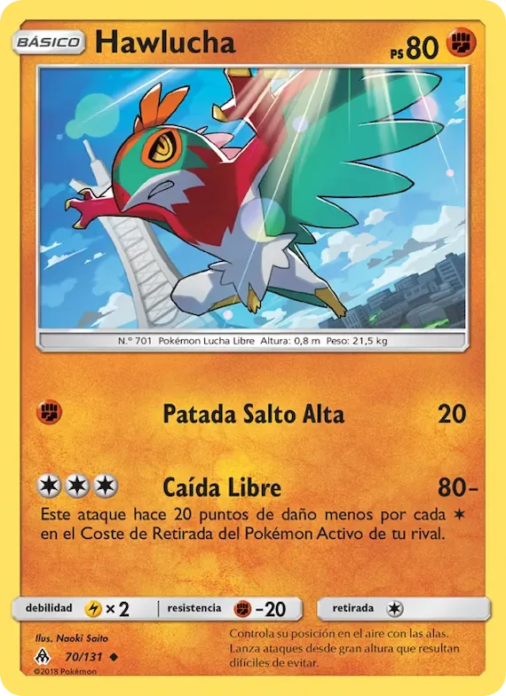 Hawlucha 70 – Luz Prohibida