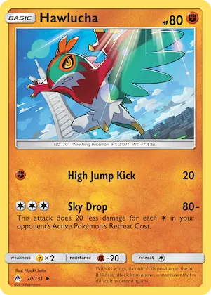 Hawlucha #70 – Forbidden Light