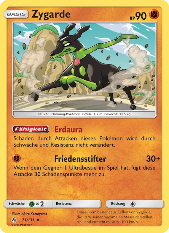 Zygarde 71 – Grauen Der Lichtfinsternis