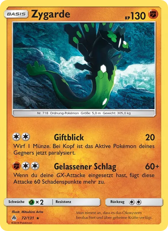Zygarde 72 – Grauen Der Lichtfinsternis