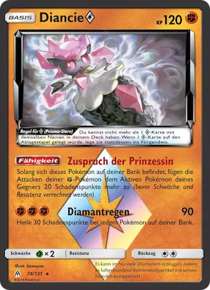 Diancie ◇ Nr. 74 – Forbidden Light