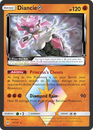 Diancie ◇ #74 – Forbidden Light