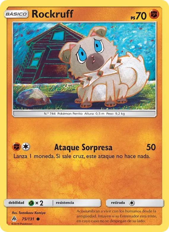 Rockruff 75 – Luz Prohibida