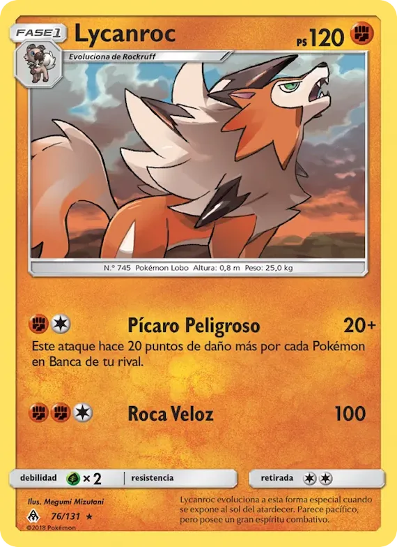 Lycanroc 76 – Luz Prohibida