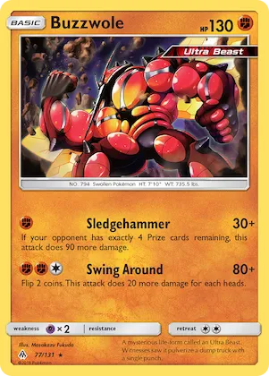 Buzzwole #77 – Forbidden Light