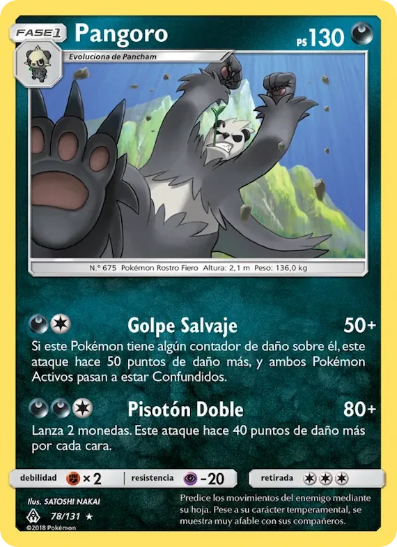 Pangoro 78 – Luz Prohibida