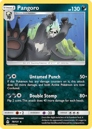 Pangoro #78 – Forbidden Light