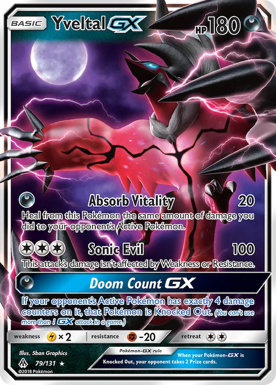 Yveltal-GX #79 – Forbidden Light