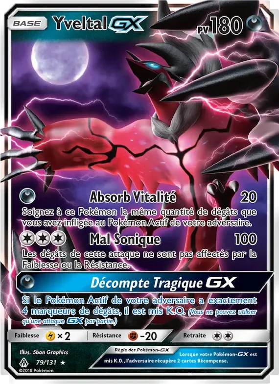 Yveltal GX 79 – Lumière Interdite