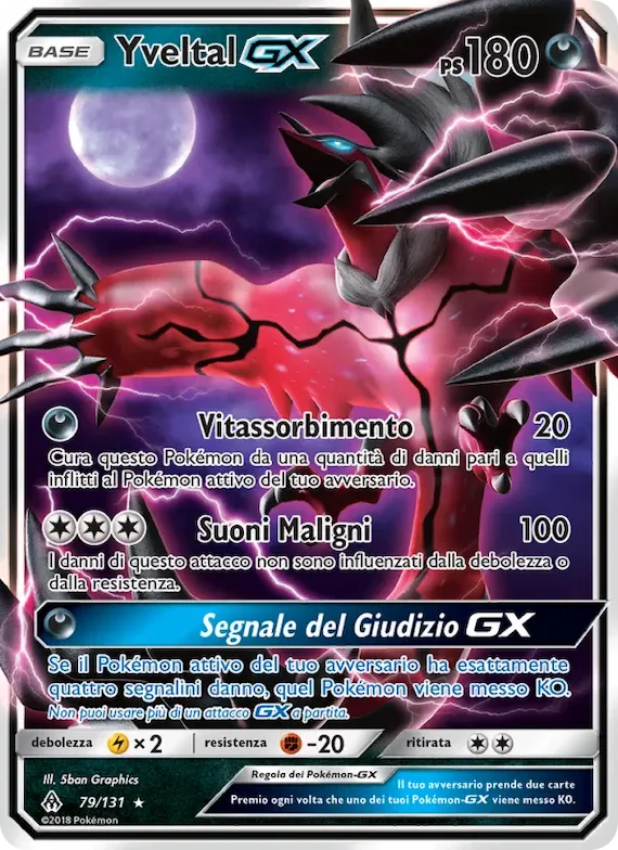 Yveltal GX 79 – Apocalisse Di Luce