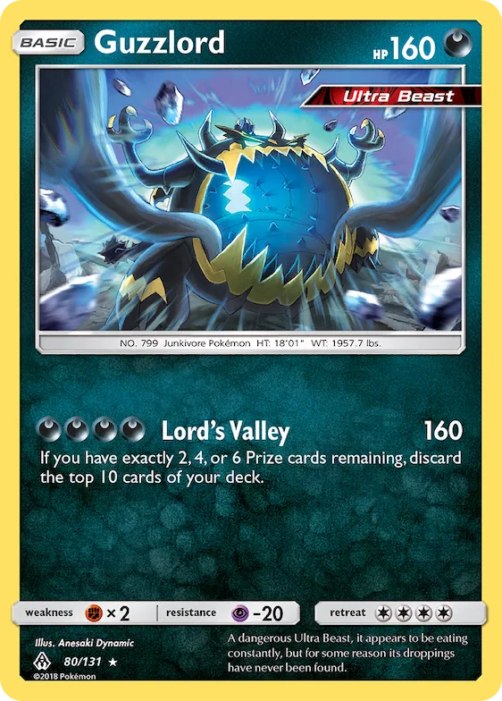 Guzzlord #80 – Forbidden Light