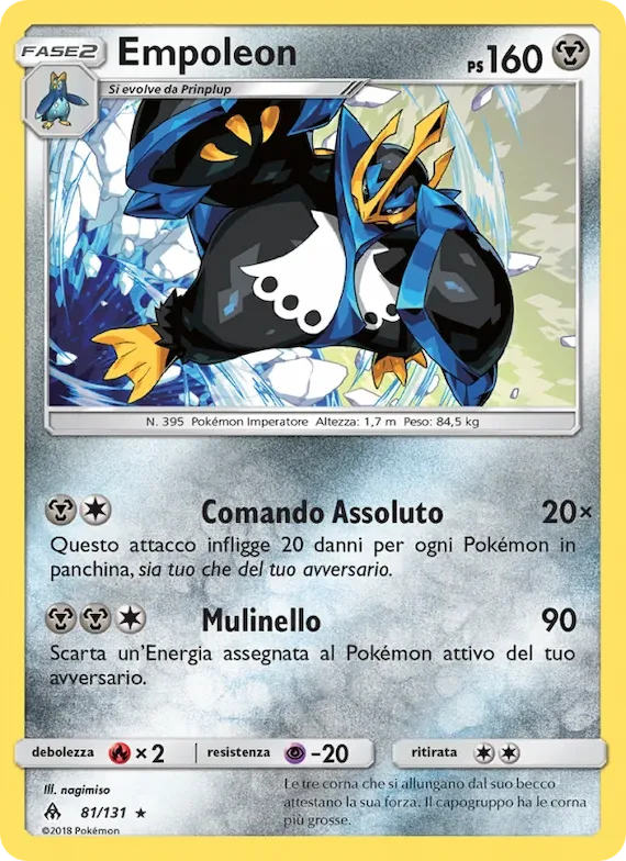 Empoleon 81 – Apocalisse Di Luce