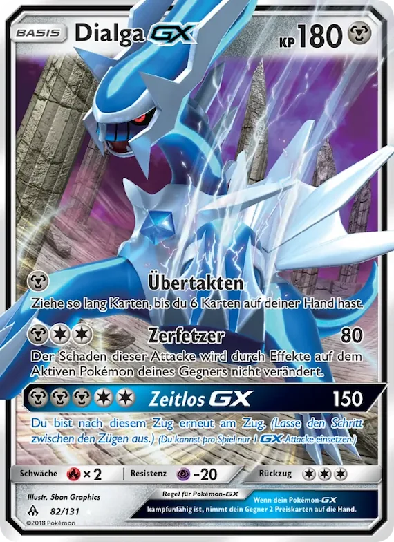Dialga GX 82 – Grauen Der Lichtfinsternis