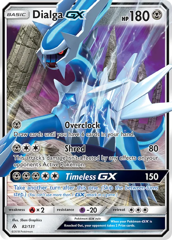 Dialga-GX #82 – Forbidden Light