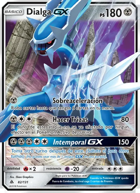 Dialga GX 82 – Luz Prohibida