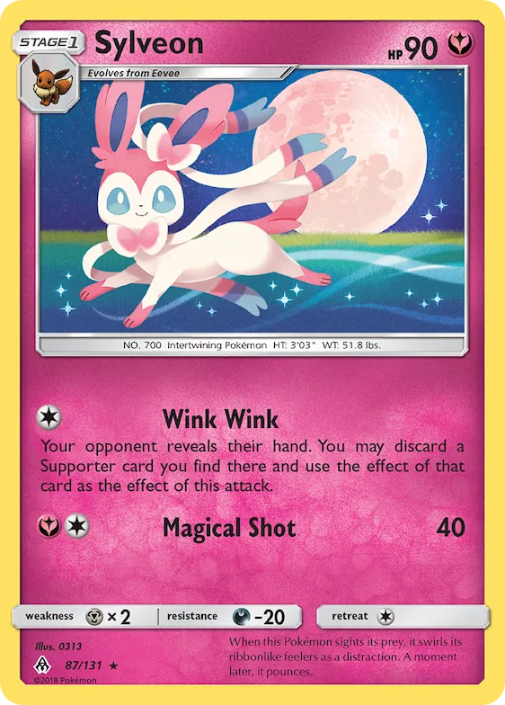 Sylveon #87 – Forbidden Light