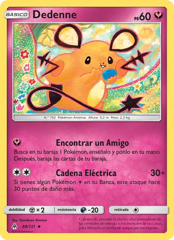 Dedenne 88 – Luz Prohibida