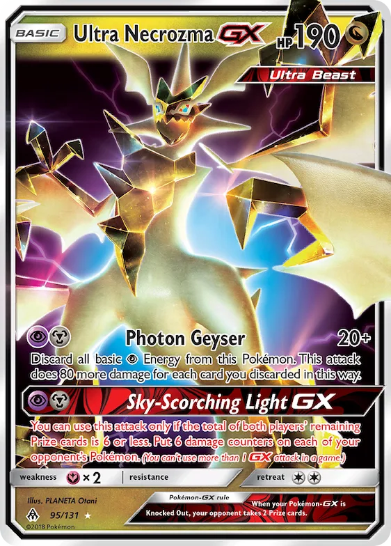Ultra Necrozma-GX #95 – Forbidden Light
