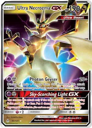 Ultra Necrozma-GX #95 – Forbidden Light