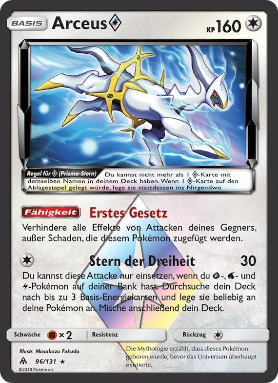 Arceus ◇ 96 – Grauen Der Lichtfinsternis