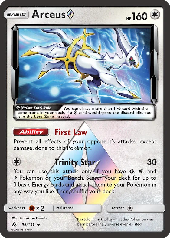 Arceus ◇ #96 – Forbidden Light