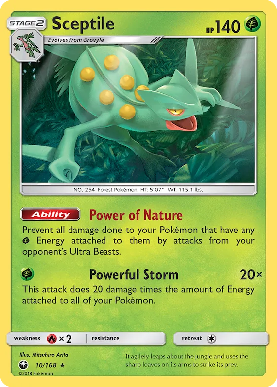 Sceptile #10 – Celestial Storm