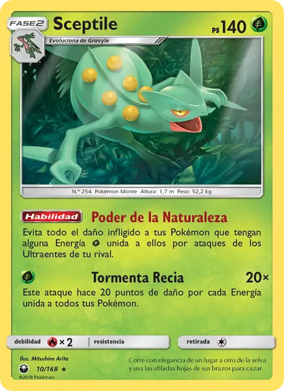 Sceptile 10 – Tormenta Celestial