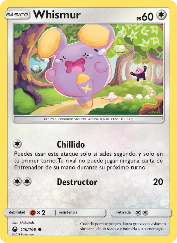 Whismur 116 – Tormenta Celestial