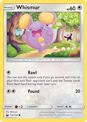 Whismur #116 – Celestial Storm