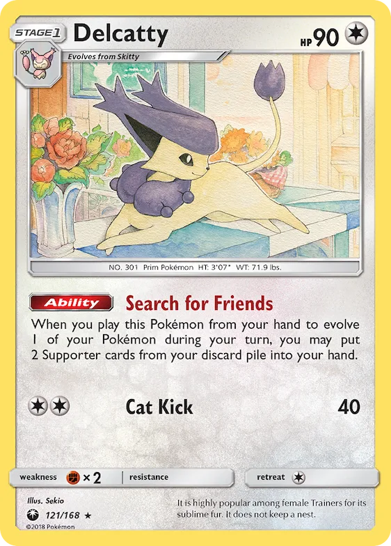 Delcatty #121 – Celestial Storm