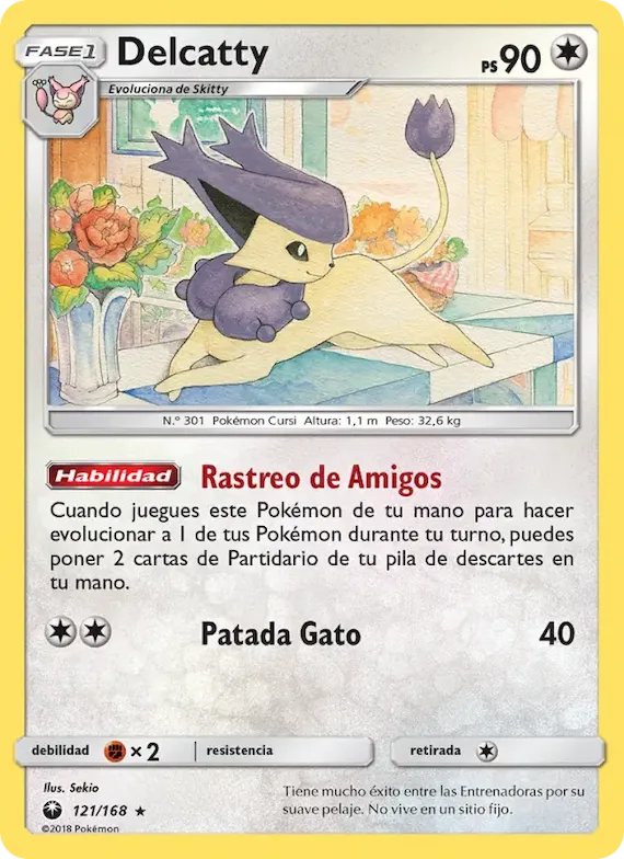 Delcatty 121 – Tormenta Celestial