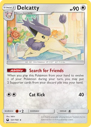 Delcatty #121 – Celestial Storm