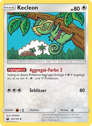 Kecleon Nr. 122 – Celestial Storm