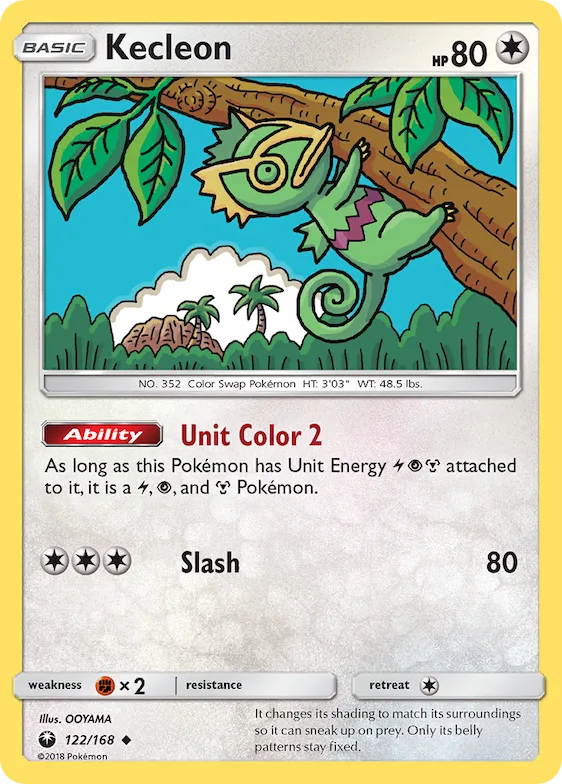 Kecleon 122 – Tempestade Celestial