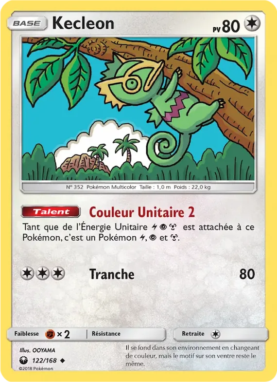 Kecleon 122 – Tempête Céleste