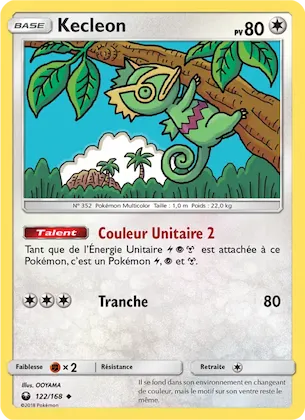 Kecleon n° 122 – Tempête Céleste