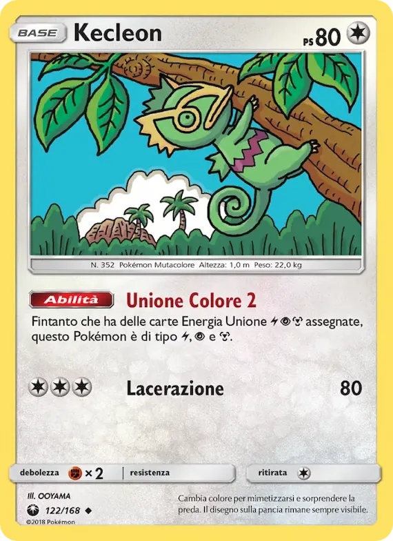 Kecleon 122 – Tempesta Astrale