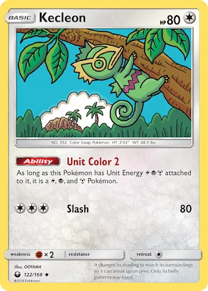 Kecleon #122 – Celestial Storm