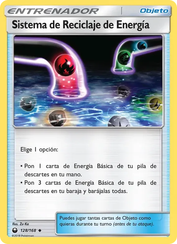 Sistema de Reciclaje de Energía 128 – Tormenta Celestial