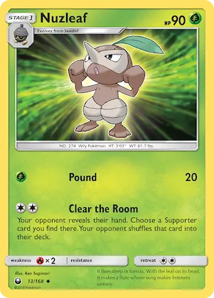 Nuzleaf #13 – Celestial Storm